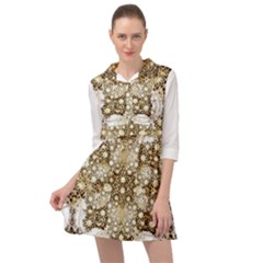 Opulent Essence Print Mini Skater Shirt Dress by dflcprintsclothing