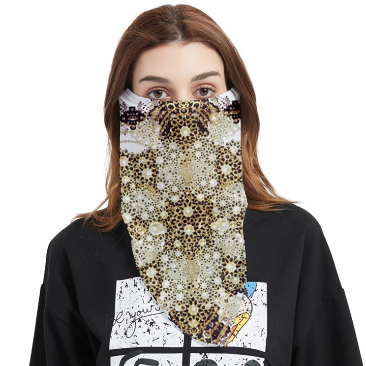 Opulent Essence Print Face Covering Bandana (Triangle)