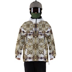 Opulent Essence Print Men s Ski And Snowboard Waterproof Breathable Jacket by dflcprintsclothing