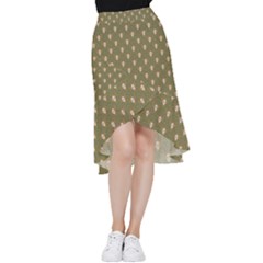 Camping Is Fun! Frill Hi Low Chiffon Skirt by GeekLover