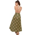 Camping Is Fun! Backless Maxi Beach Dress View2