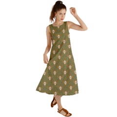 Camping Is Fun! Summer Maxi Dress by GeekLover