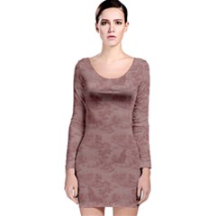 Kaiju Long Sleeve Velvet Bodycon Dress