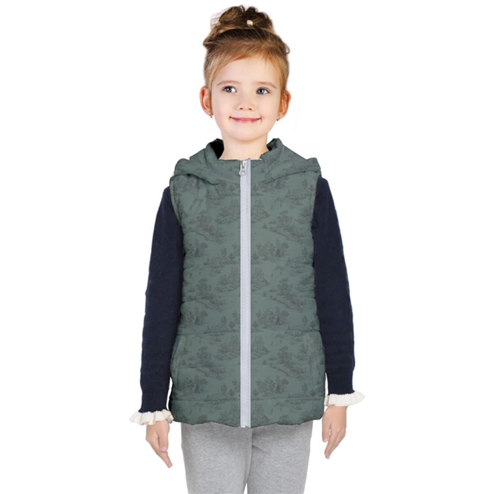 Hide And Seek Champ Kids  Hooded Puffer Vest