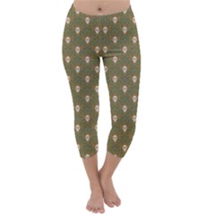 Camping Is Fun! Capri Winter Leggings 