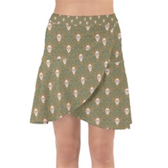 Camping Is Fun! Wrap Front Skirt by GeekLover