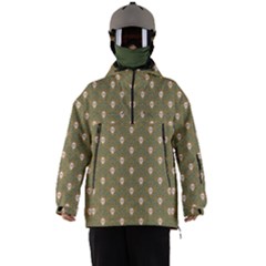 Camping Is Fun! Men s Ski And Snowboard Waterproof Breathable Jacket by GeekLover