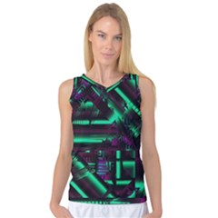 Beamed Women s Basketball Tank Top by MRNStudios