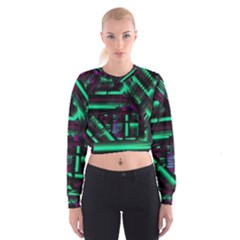 Beamed Cropped Sweatshirt by MRNStudios