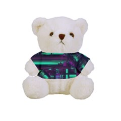 Beamed Full Print Cuddly Teddy Bear by MRNStudios