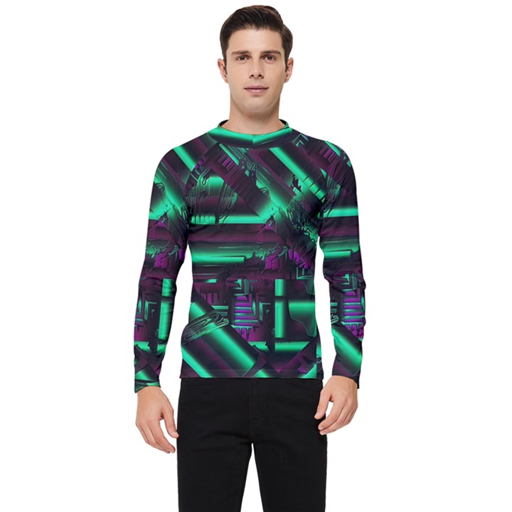 Beamed Men s Long Sleeve Rash Guard