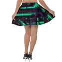 Beamed Velvet Skater Skirt View2