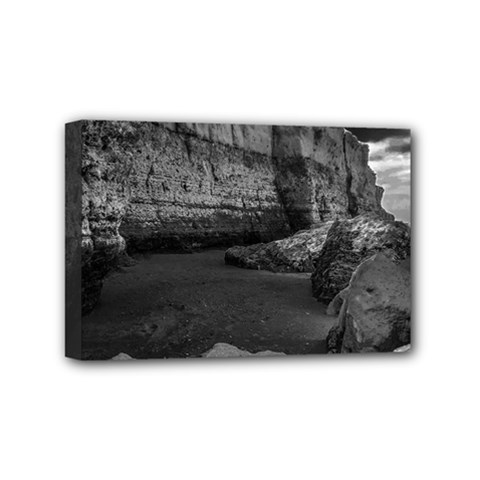 Timeless Shores, Las Grutas Beach, Rio Negro, Argentina Mini Canvas 6  X 4  (stretched) by dflcprintsclothing