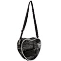 Timeless Shores, Las grutas beach, Rio negro, Argentina Heart Shoulder Bag View2