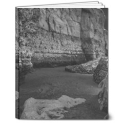 Timeless Shores, Las Grutas Beach, Rio Negro, Argentina 8  X 10  Hardcover Notebook by dflcprintsclothing