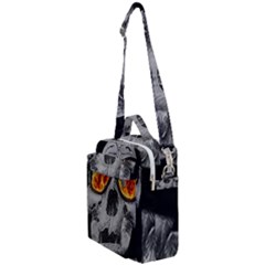 Gothic Elegance, Ironic Dark Art (ai) Crossbody Day Bag by dflcprintsclothing