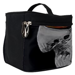 Gothic Elegance, Ironic Dark Art (ai) Make Up Travel Bag (small) by dflcprintsclothing