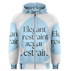 Elegant Restraint 20240825 172511 0000 Men s Zipper Hoodie