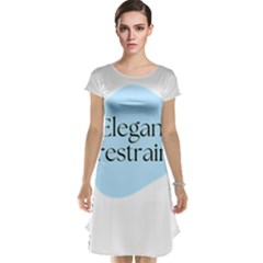 Elegant Restraint 20240825 172511 0000 Cap Sleeve Nightdress by deewansh