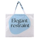 Elegant Restraint 20240825 172511 0000 Zipper Large Tote Bag View1