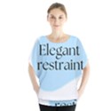 Elegant Restraint 20240825 172511 0000 Batwing Chiffon Blouse View1