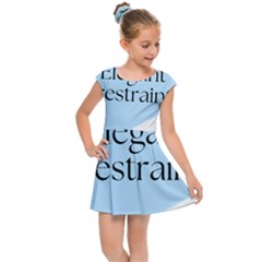 Elegant Restraint 20240825 172511 0000 Kids  Cap Sleeve Dress