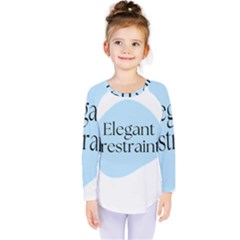 Elegant Restraint 20240825 172511 0000 Kids  Long Sleeve T-shirt