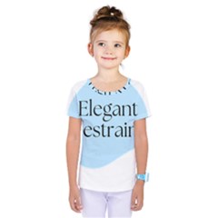 Elegant Restraint 20240825 172511 0000 Kids  One Piece T-Shirt