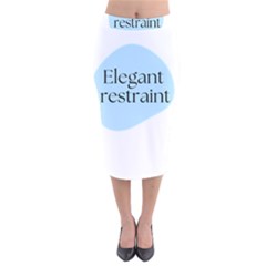 Elegant Restraint 20240825 172511 0000 Velvet Midi Pencil Skirt by deewansh