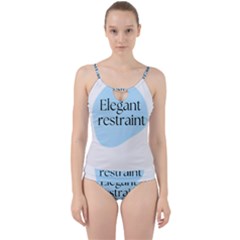 Elegant Restraint 20240825 172511 0000 Cut Out Top Tankini Set by deewansh