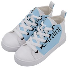 Elegant Restraint 20240825 172511 0000 Kids  Mid-top Canvas Sneakers by deewansh