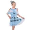 Elegant Restraint 20240825 172511 0000 Kids  Shoulder Cutout Chiffon Dress View1