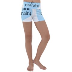 Elegant Restraint 20240825 172511 0000 Kids  Lightweight Velour Yoga Shorts by deewansh