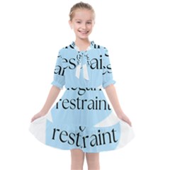 Elegant Restraint 20240825 172511 0000 Kids  All Frills Chiffon Dress