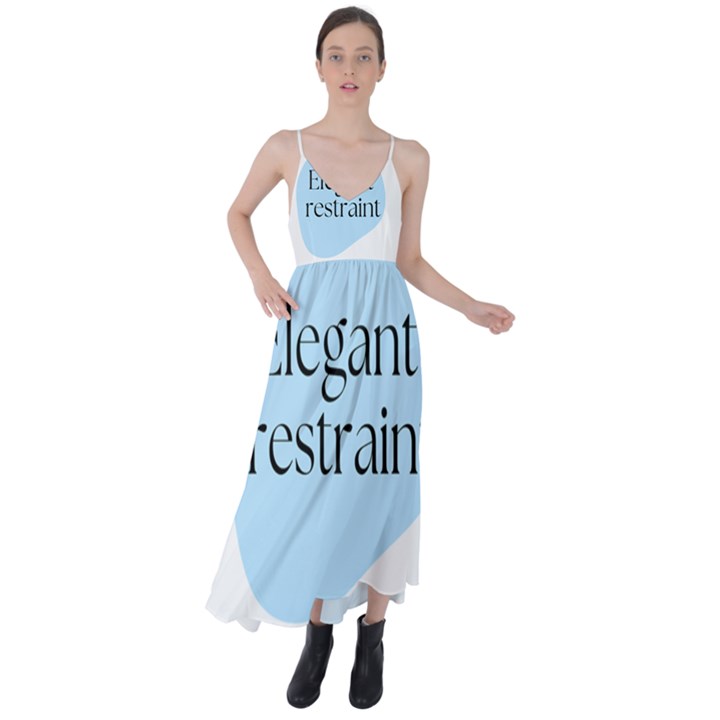 Elegant Restraint 20240825 172511 0000 Tie Back Maxi Dress