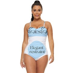 Elegant Restraint 20240825 172511 0000 Retro Full Coverage Swimsuit by deewansh