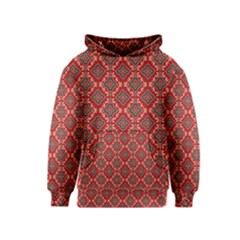 Illustrations Ajrak Abstract Design Pattern Kids  Pullover Hoodie