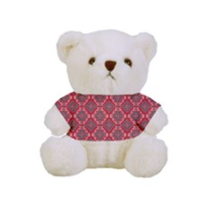 Illustrations Ajrak Abstract Design Pattern Full Print Cuddly Teddy Bear by Apenda