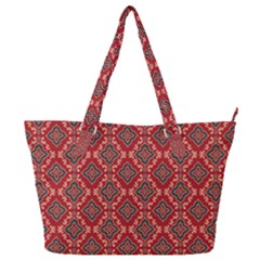 Illustrations Ajrak Abstract Design Pattern Full Print Shoulder Bag by Apenda