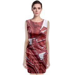 Monument State History Museum Building Classic Sleeveless Midi Dress by Apenda