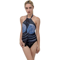 Building Ceiling Structure Dome Go With The Flow One Piece Swimsuit by Apenda