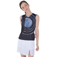 Building Ceiling Structure Dome Women s Sleeveless Sports Top by Apenda