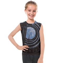 Building Ceiling Structure Dome Kids  Mesh Tank Top by Apenda