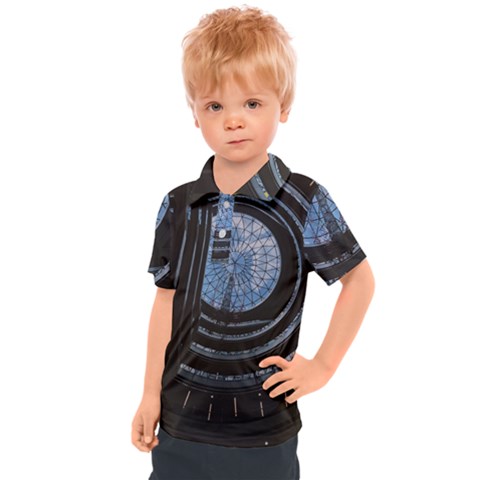 Building Ceiling Structure Dome Kids  Polo T-shirt by Apenda