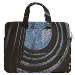 Building Ceiling Structure Dome Macbook Pro 15  Double Pocket Laptop Bag  by Apenda