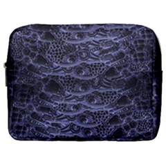 Alien Entrails Dark Print Design Make Up Pouch (large) by dflcprintsclothing