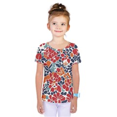 Colorfuleclecticfloralpattern Kids  One Piece T-shirt