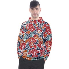 Colorfuleclecticfloralpattern Men s Pullover Hoodie