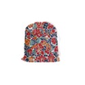 Colorfuleclecticfloralpattern Drawstring Pouch (Small) View1