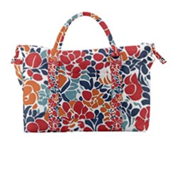 Colorfuleclecticfloralpattern Carry-on Travel Shoulder Bag